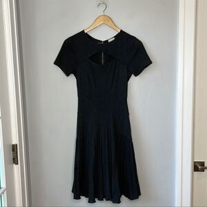 Anthropologie Tracy Reese Black Fit & Flare Dress